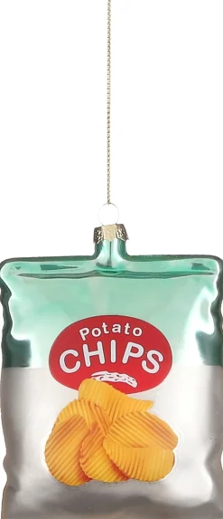 Online House of Seasons Weihnachtsbaumschmuck Chipstüte 8 x 5,5 x 11 cm Weihnachtskugeln & -Anhänger