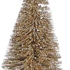 Clearance House of Seasons Weihnachtsschmuck Baum mit Clip gold D 4 H 9 cm 6 St. Weihnachtskugeln & -Anhänger