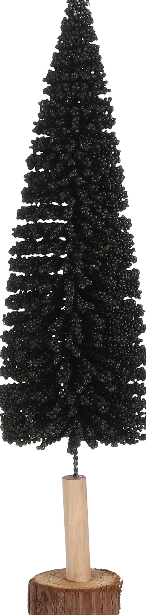 Online House of Seasons Weihnachtsdeko Baum schwarz D 12 H 50 cm Weihnachtsfiguren & -Objekte