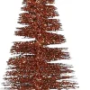 Outlet House of Seasons Weihnachtsschmuck Baum mit Clip orange D 4 H 9 cm 6 St. Weihnachtskugeln & -Anhänger