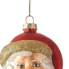 New House of Seasons Weihnachtsbaumhanger Weihnachtsmann 8 x 8 x 10 cm rot Weihnachtskugeln & -Anhänger