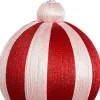 Clearance House of Seasons Weihnachtskugel Jolly rot / rosa D 8 H 14 cm Weihnachtskugeln & -Anhänger