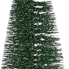 Discount House of Seasons Weihnachtsschmuck Baum mit Clip grün D 5 H 13 cm 6 St. Weihnachtskugeln & -Anhänger