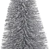 Clearance House of Seasons Weihnachtsschmuck Baum mit Clip silber D 6,5 H 16 cm 3 St. Weihnachtskugeln & -Anhänger