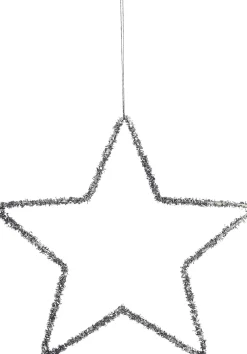 New House of Seasons Weihnachtsdeko Stern anthrazit D 25 cm Weihnachtsdeko Zum Aufhängen|Weihnachtssterne