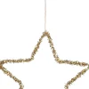 Sale House of Seasons Weihnachtsanhänger Stern gold D 15 cm Weihnachtsdeko Zum Aufhängen|Weihnachtssterne
