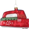 Discount House of Seasons Weihnachtsbaumschmuck staafmixer rot 4 x 2 x 4,5 cm Weihnachtskugeln & -Anhänger