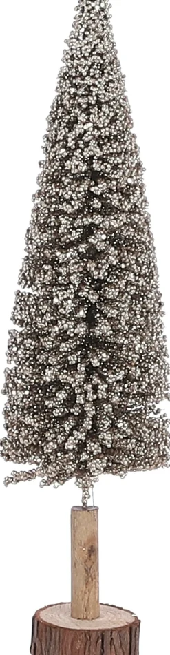 Sale House of Seasons Weihnachtsdeko Baum creme D 12 H 50 cm Weihnachtsfiguren & -Objekte