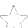 Sale House of Seasons Weihnachtsanhänger Stern silber D 25 cm Weihnachtsdeko Zum Aufhängen|Weihnachtssterne