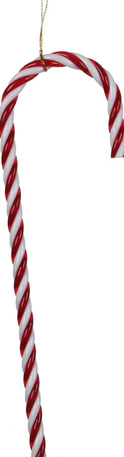 New House of Seasons Weihnachtsbaumhanger Zuckerstange 30 x 9,5 x 1 cm rot Weihnachtskugeln & -Anhänger