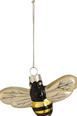 House of Seasons Weihnachtsbaumschmuck Biene gelb 8,5 x 2 x 4,5 cm Weihnachtskugeln & -Anhänger