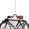 Best House of Seasons Weihnachtsbaumschmuck Fahrrad schwarz 11 x 3 x 7,5 cm Weihnachtskugeln & -Anhänger