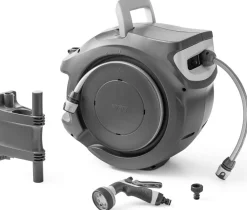 Outlet Hozelock Wand-Schlauchbox 25 m mit Aufrollautomatik Gießen & Bewässerung|Gartenschläuche