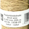Online H&R the-wire-man Papierbindedraht Kristina beige 205 m Rankhilfen|Bindematerial