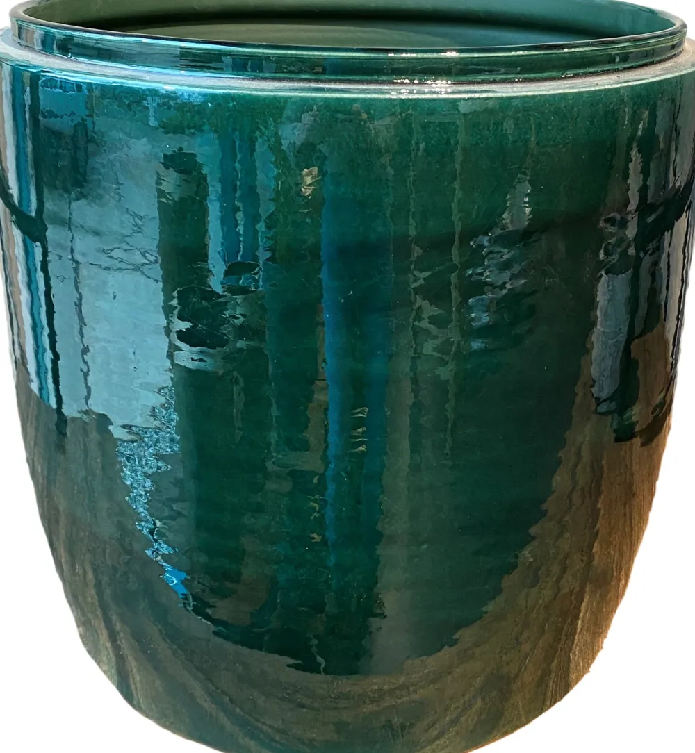 Outlet HS Blumentopf Brussel D 30 H 30 cm grün Blumentöpfe|Blumentöpfe & Pflanzgefäße