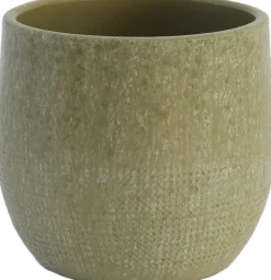 Best HS Blumentopf Lugo grün D 16 H 14 cm Blumentöpfe & Pflanzgefäße|Blumentöpfe