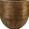 Clearance HS Blumentopf Nagano gold D 28 H 26 cm Blumentöpfe & Pflanzgefäße|Blumentöpfe