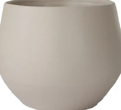 Hot HS Blumentopf Petra beige D 33 H 31 cm Blumentöpfe & Pflanzgefäße|Blumentöpfe