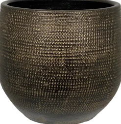 Outlet HS Blumentopf Tokio gold D 32 H 30 cm Blumentöpfe|Blumentöpfe & Pflanzgefäße