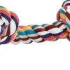 Discount Hundespielzeug Tau mit 2 Knoten zur Zahnpflege 125 g Hundespielzeug