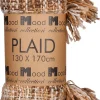 Sale In the Mood Collection Decke Ruth braun 170 x 130 cm Decken & Plaids