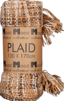 Sale In the Mood Collection Decke Ruth braun 170 x 130 cm Decken & Plaids