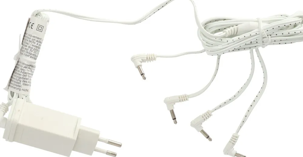 Best Adapter 3V weiß Weihnachtsdorf Adapter
