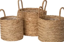 Clearance Aufbewahrungskorb Senja natur D 26 H 24 cm Aufbewahrung|Pflanzkörbe