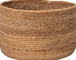 Clearance Aufbewahrungskorb Vijs natur D 30 H 20 cm Aufbewahrung