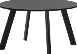 New Beistelltisch Latte schwarz D 70 H 40 cm Beistelltische|Beistelltische