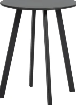 Discount Beistelltisch Latte schwarz D 40 cm H 50 cm Beistelltische|Beistelltische