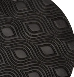 New Beistelltisch Milou schwarz D 35 H 50 cm Beistelltische|Beistelltische