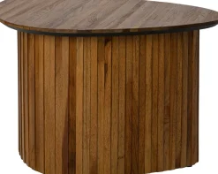 Sale Beistelltisch Riss naturell 60 x 48 x 36 cm Beistelltische|Beistelltische