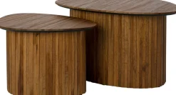 Sale Beistelltisch Riss naturell 60 x 48 x 36 cm Beistelltische|Beistelltische