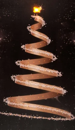 Sale Bild auf Leinwand mit LED Beleuchtung warmweiß / extra warm 70 x 120 x 3 cm Weihnachtliche Wanddeko