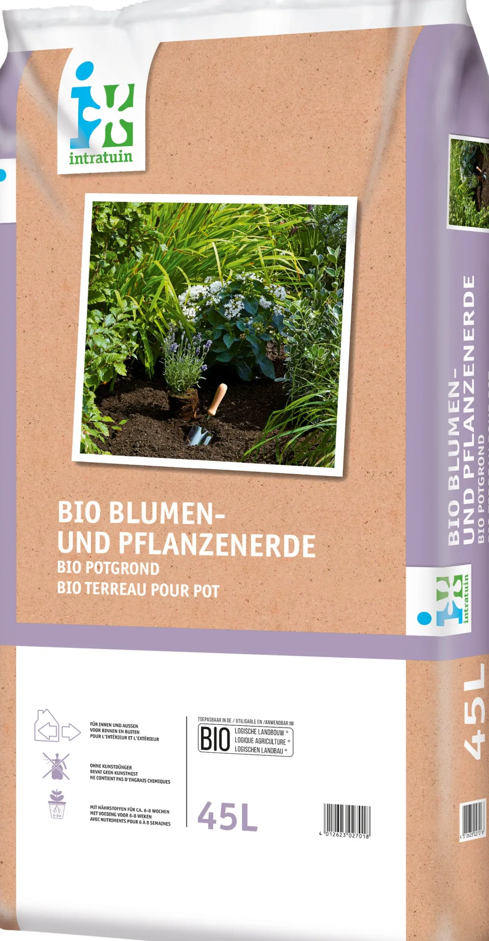 Discount Bio Blumen- und Pflanzenerde 45 l Pflanzerde & Substrat|Gartenerde
