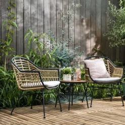 Clearance Bistro-Set Lunde Stahl anthrazit Bistro-Sets