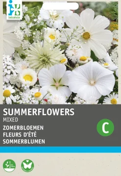Blumensamen-Mischung Sommerblumen weiß Blühende Pflanzen|Saatgut