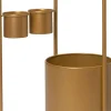 Hot Blumenständer Nena gold D 28 H 85 cm Pflanztische & -Regale|Blumentöpfe & Pflanzgefäße