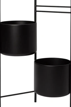 Clearance Blumenständer Nena schwarz D 28 H 80 cm Pflanztische & -Regale|Blumentöpfe