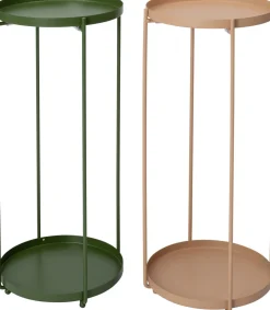 Discount Blumenständer Salix grün D 27 H 46 cm Pflanztische & -Regale