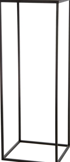New Blumenständer Teun schwarz 22 x 22 x 60 cm Beistelltische|Beistelltische