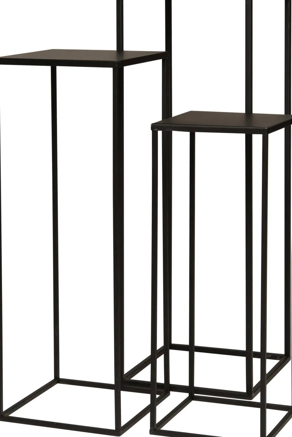 Online Blumenständer Teun schwarz 25 x 25 x 70 cm Beistelltische|Beistelltische