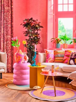 Best Blumentopf Akio rosa/orange D 17 H 17 cm Blumentöpfe & Pflanzgefäße|Blumentöpfe