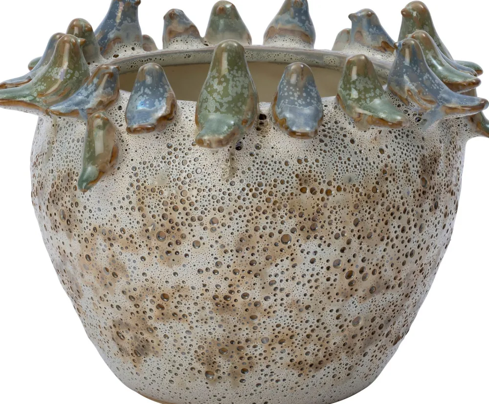 Online Blumentopf Andor beige D 13 H 9 cm Blumentöpfe|Blumentöpfe & Pflanzgefäße