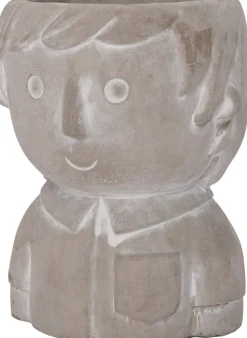 Discount Blumentopf Beau grau D 10,5 H 10,5 cm Blumentöpfe|Blumentöpfe & Pflanzgefäße