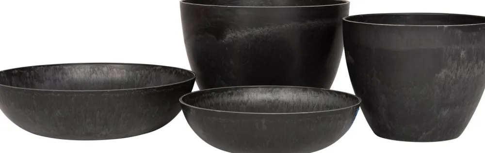 Clearance Blumentopf Bertram grau D 27 H 21 cm Blumentöpfe|Blumentöpfe & Pflanzgefäße