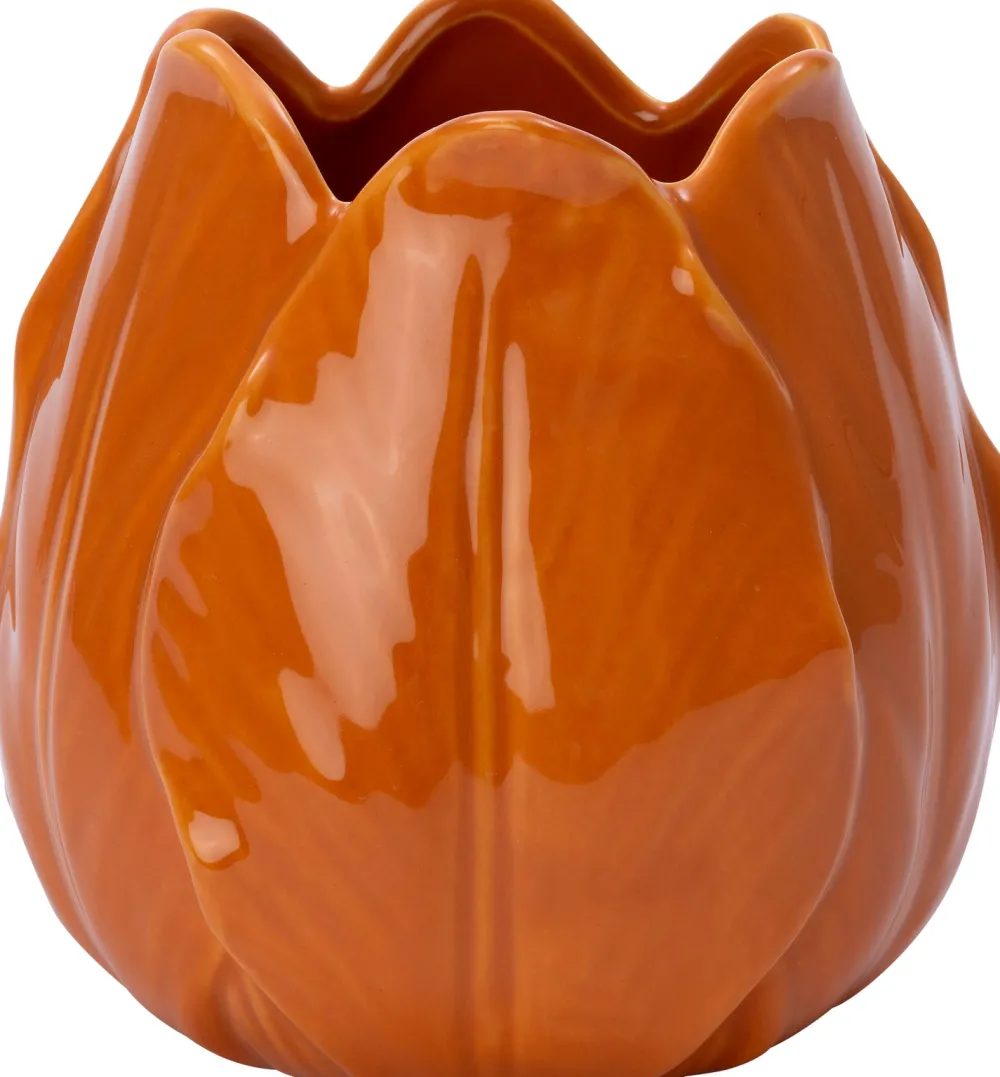 Online Blumentopf Bjorn orange D 14 H 13,5 cm Blumentöpfe & Pflanzgefäße|Blumentöpfe