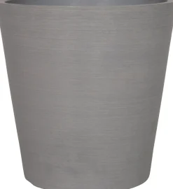 Blumentopf Boaz hellgrau D 25 H 12,7 cm Blumentöpfe|Blumentöpfe & Pflanzgefäße