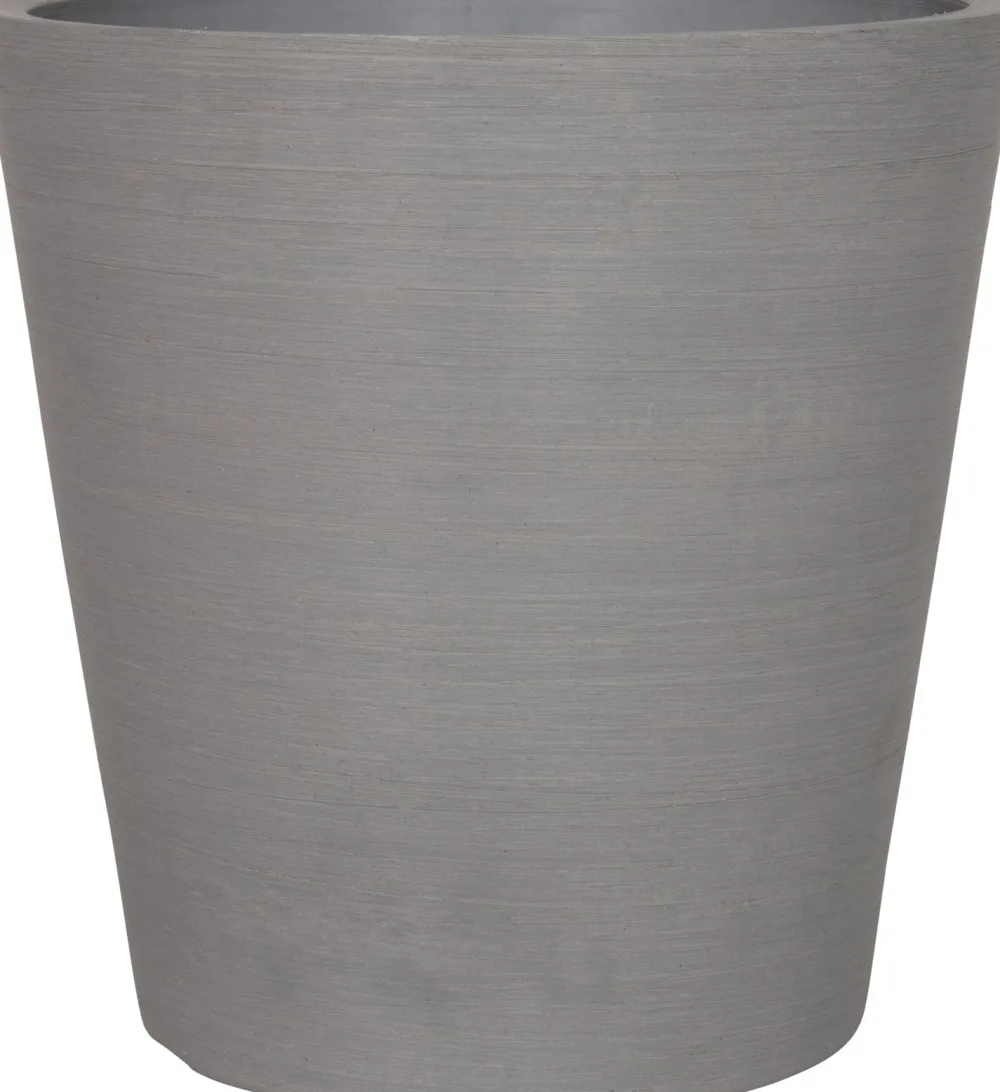 Blumentopf Boaz hellgrau D 25 H 12,7 cm Blumentöpfe|Blumentöpfe & Pflanzgefäße